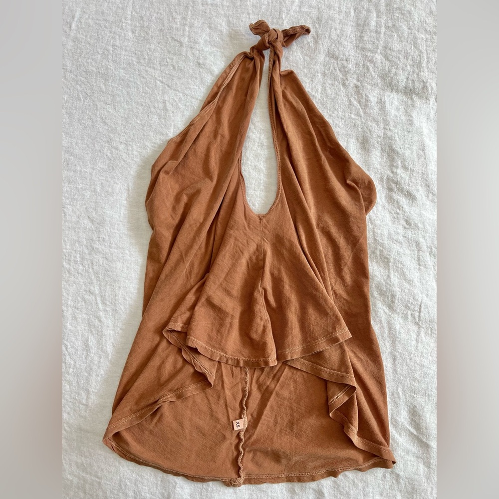 FP Beach Open Back Halter Top
